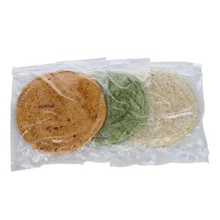 Mission Foods Variety Pack 12" Garlic Herb/Tomato Basil/Spinach Herb Wraps, PK72 9711
